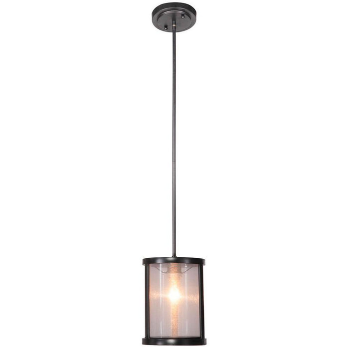 Danbury 1-Light Mini Pendant in Matte Black