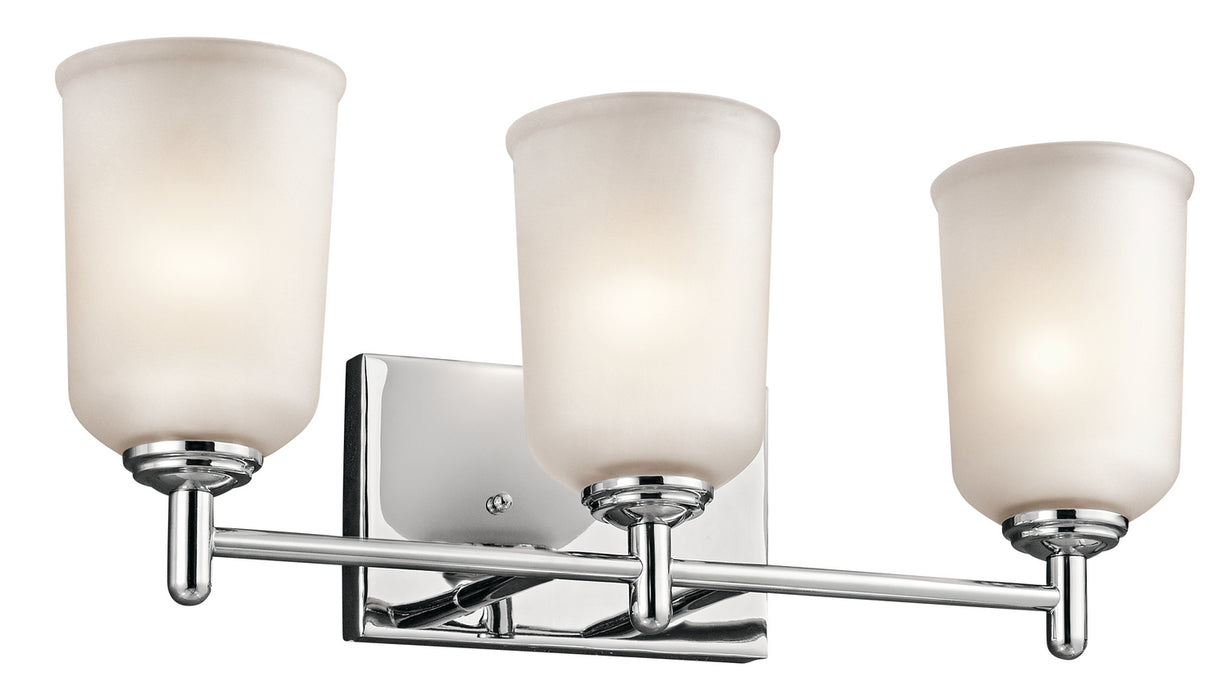 Shailene Bath Sconce 3-Light in Chrome