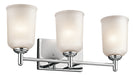 Shailene Bath Sconce 3-Light in Chrome