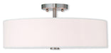 Brighton 4 Light Ceiling Mount in Brushed Nickel