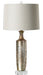 Uttermost's Valdieri Metallic Bronze Lamp Designed by Jim Parsons