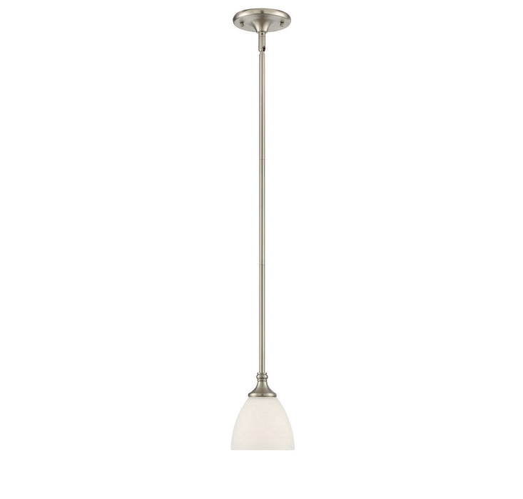 Herndon 1-Light Mini-Pendant in Satin Nickel