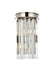 Sydney 2-Light Wall Sconce in Polished Nickel with Clear Royal Cut Crystal