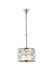 Madison 3-Light Pendant in Polished Nickel with Clear Royal Cut Crystal