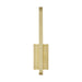 Banda 13" Wall/Bath Vanity Light in Natural Brass