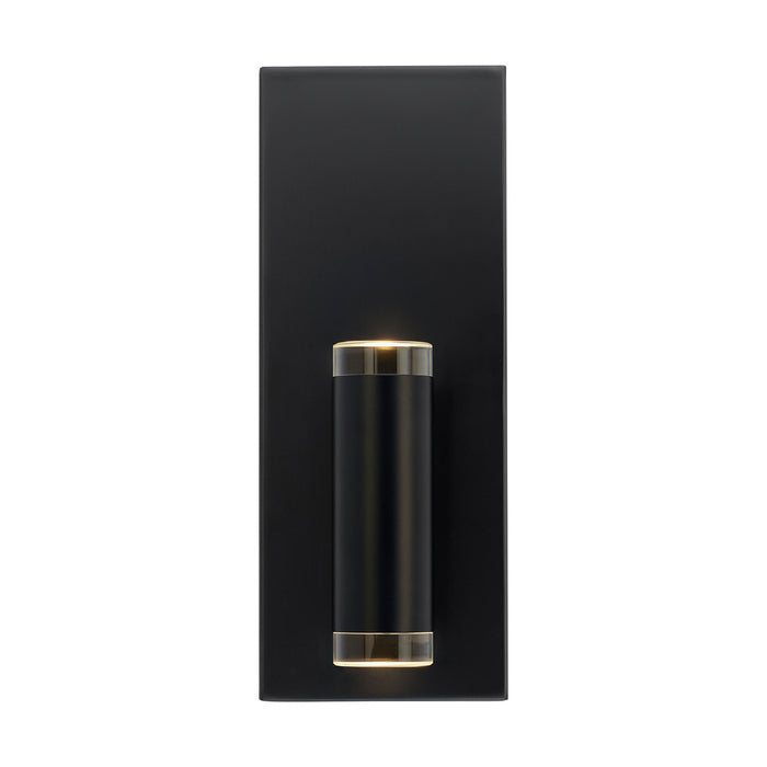 Dobson II 1-Light Wall/Bath Vanity Light in Matte Black