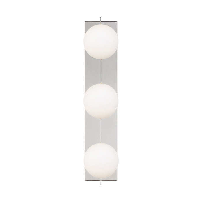 Orbel 3-Light Bath Vanity Light in Polished Nickel