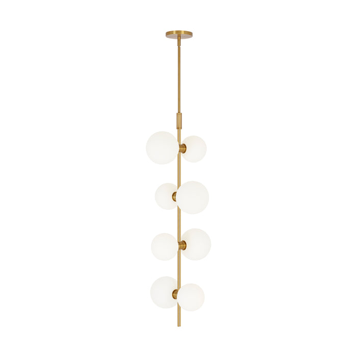 ModernRail Pendant in Aged Brass