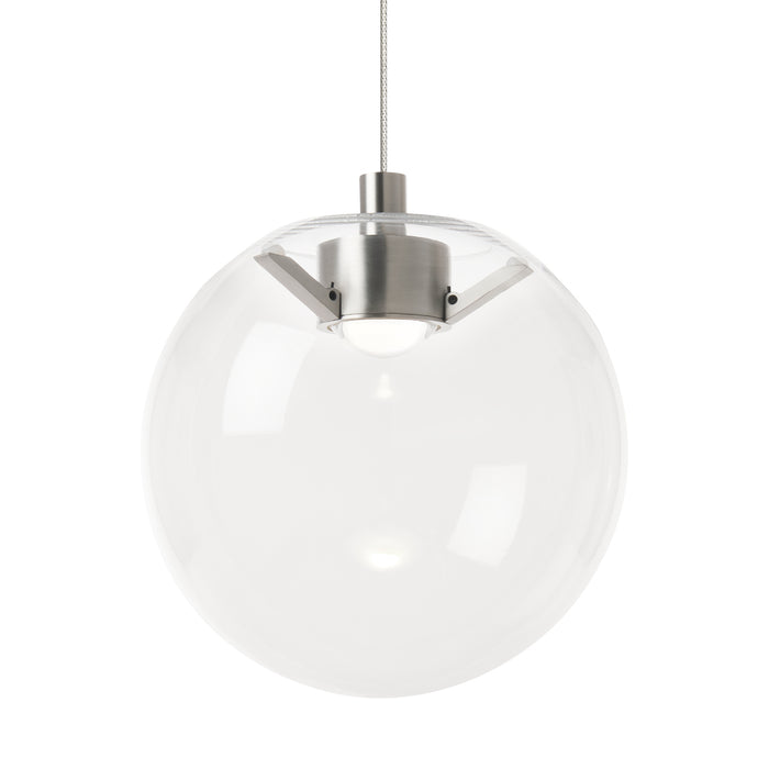 Mini Palona Pendant in Satin Nickel