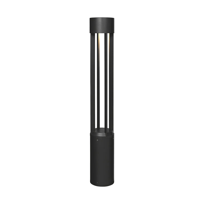 Turbo 42" Outdoor Bollard in Black