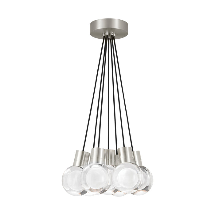 Mina 7-Light Pendant in Satin Nickel