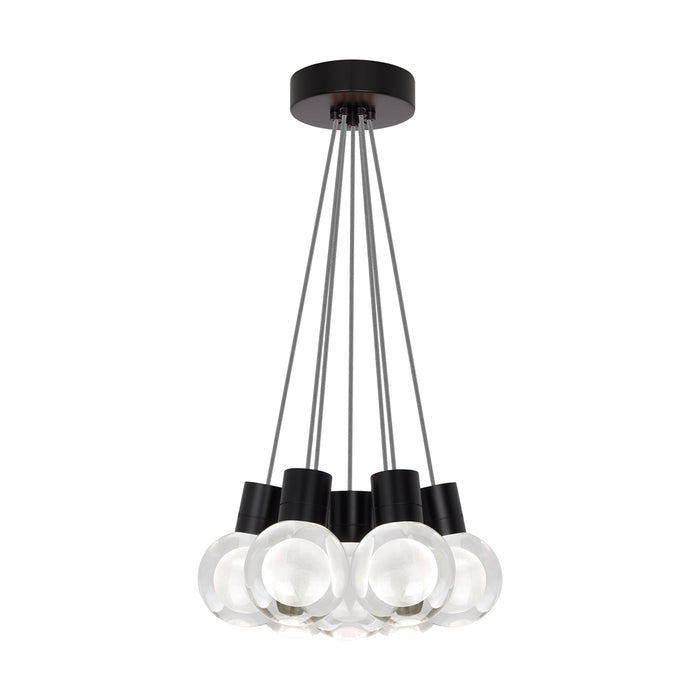 Mina 7-Light Pendant in Black