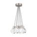 Mina 7-Light Pendant in Satin Nickel