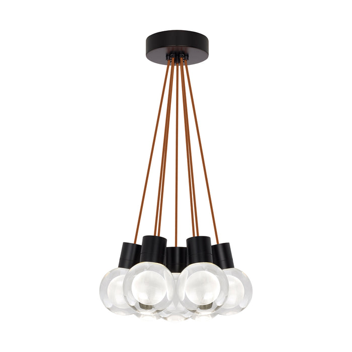 Mina 7-Light Pendant in Black