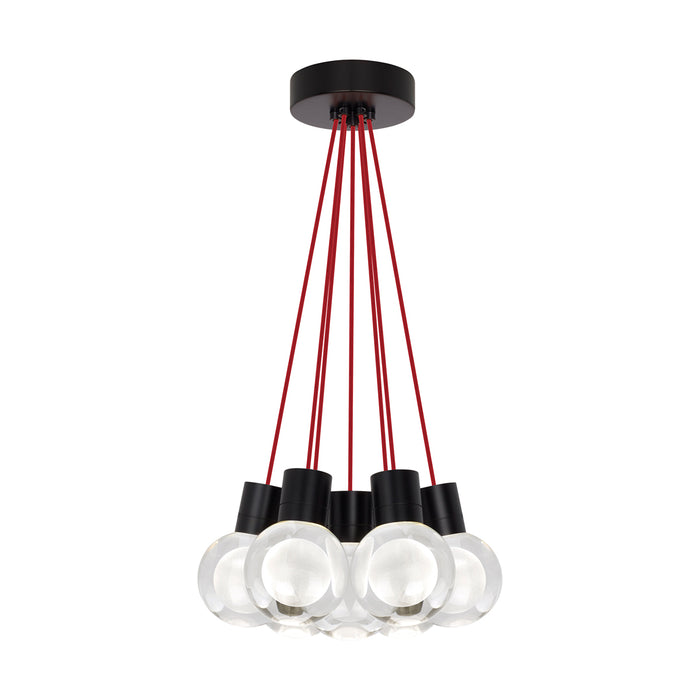 Mina 7-Light Pendant in Black