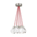 Mina 7-Light Pendant in Satin Nickel