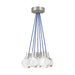 Mina 7-Light Pendant in Satin Nickel