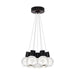 Mina 7-Light Pendant in Black