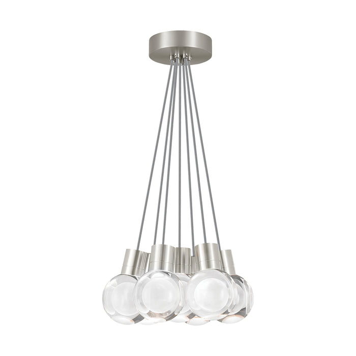 Mina 7-Light Pendant in Satin Nickel