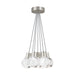 Mina 7-Light Pendant in Satin Nickel