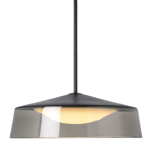 Masque Grande Pendant in Black