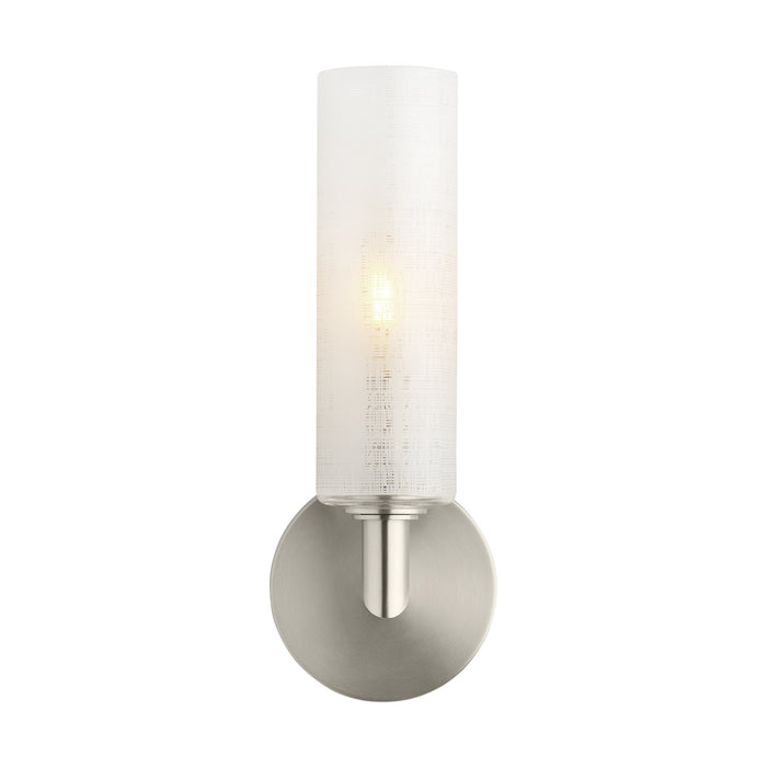 Vetra Wall Sconce in Satin Nickel