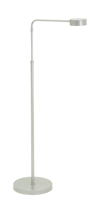 Generation Adjustable LED Floor Lamp in Platinum Gray