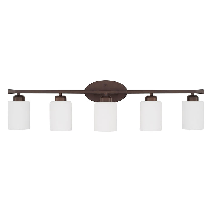 Dixon Five light Vanity in Bronze