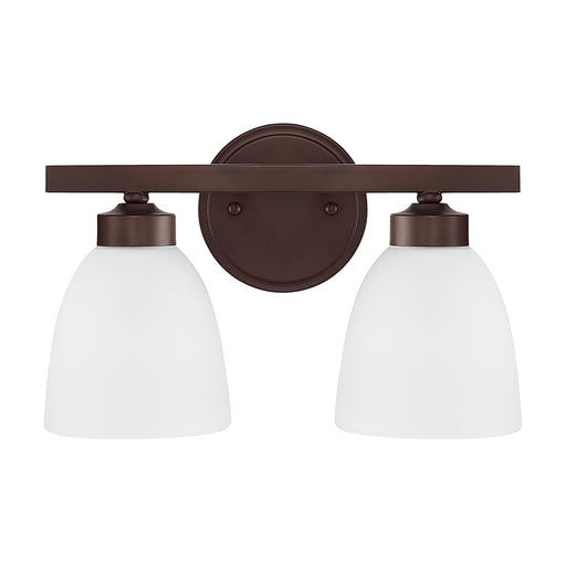 Jameson Two Light Vanity in Bronze