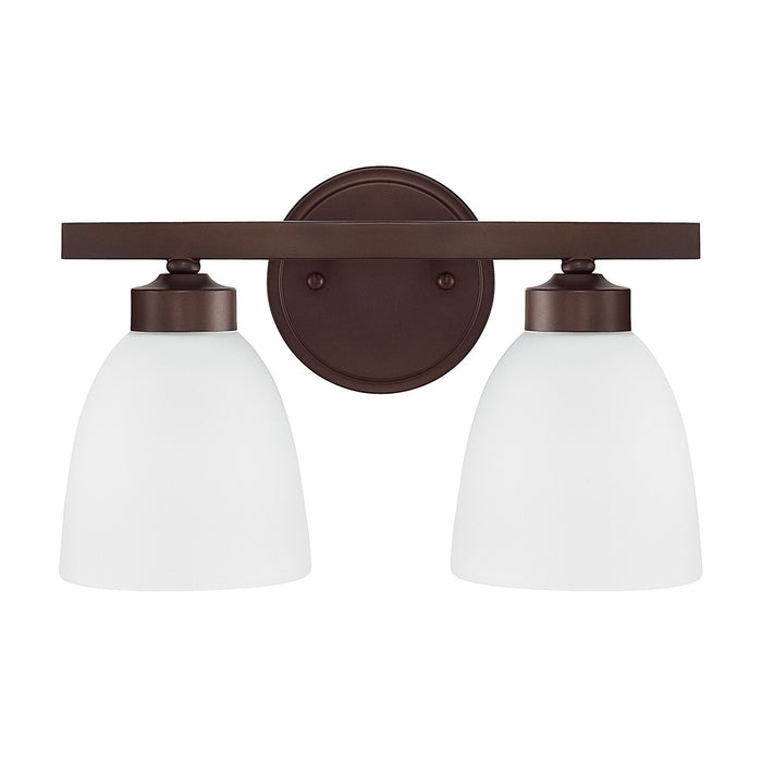 Jameson Two Light Vanity in Bronze