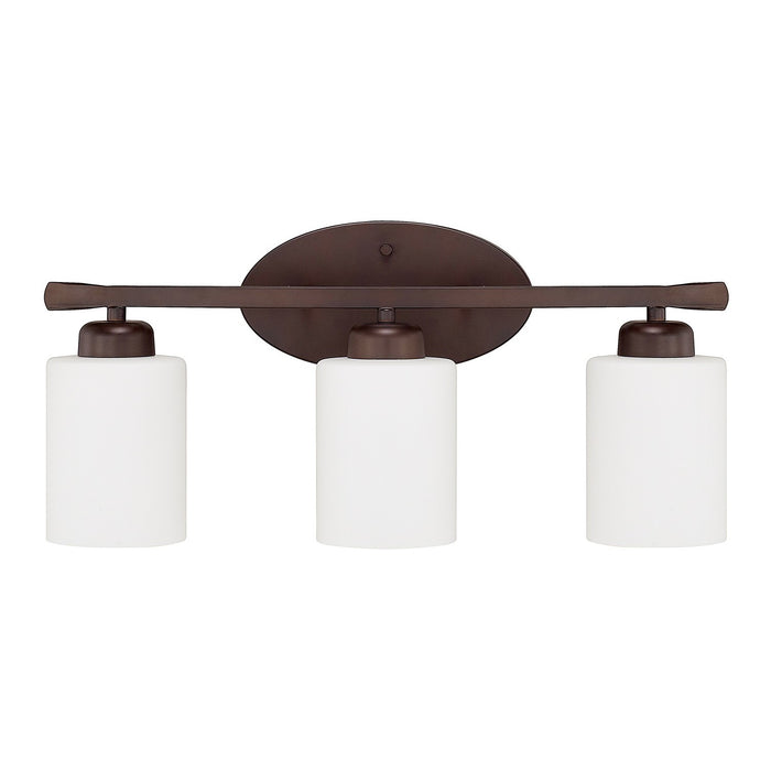 Dixon Three Light Vanity in Bronze