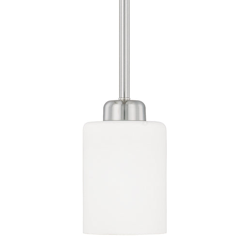 Dixon One Light Pendant in Brushed Nickel