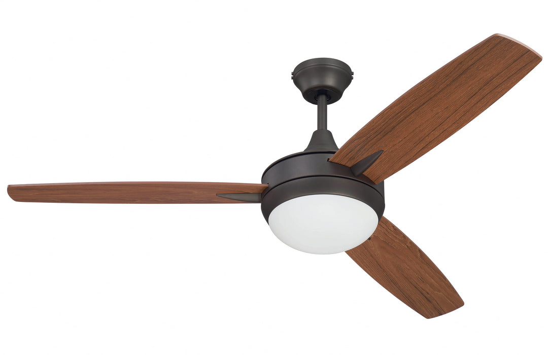 Targas 52" 1-Light Ceiling Fan in Espresso from Craftmade, item number TG52ESP3