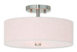 Meridian 2 Light Ceiling Mount in Brushed Nickel