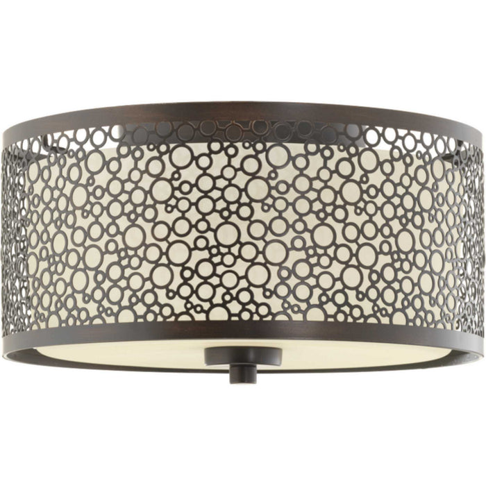 Mingle LED 11" Flush Mount in Antique Bronze