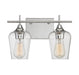 Octave 2-Light Bath Vanity in Polished Chrome