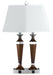 CAL Lighting (LA-694DK-2R) Uni-Pack 2-Light Desk Lamp