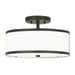 Park Ridge 2 Light Ceiling Mount in Bronze