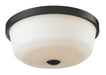 Montego 3 Light Flush Mount in Coppery Bronze