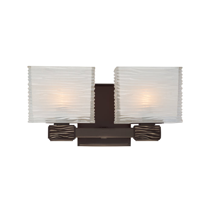 Hartsdale 2 Light Bath Bracket in Old Bronze