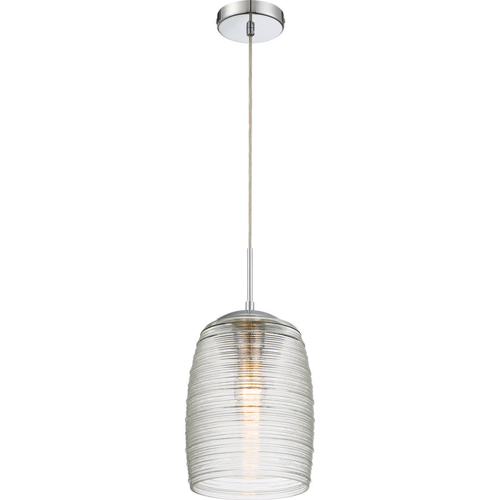 Rebound 1-Light Mini Pendant in Polished Chrome