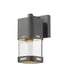 Lestat 1 Light Outdoor Wall Light in Black