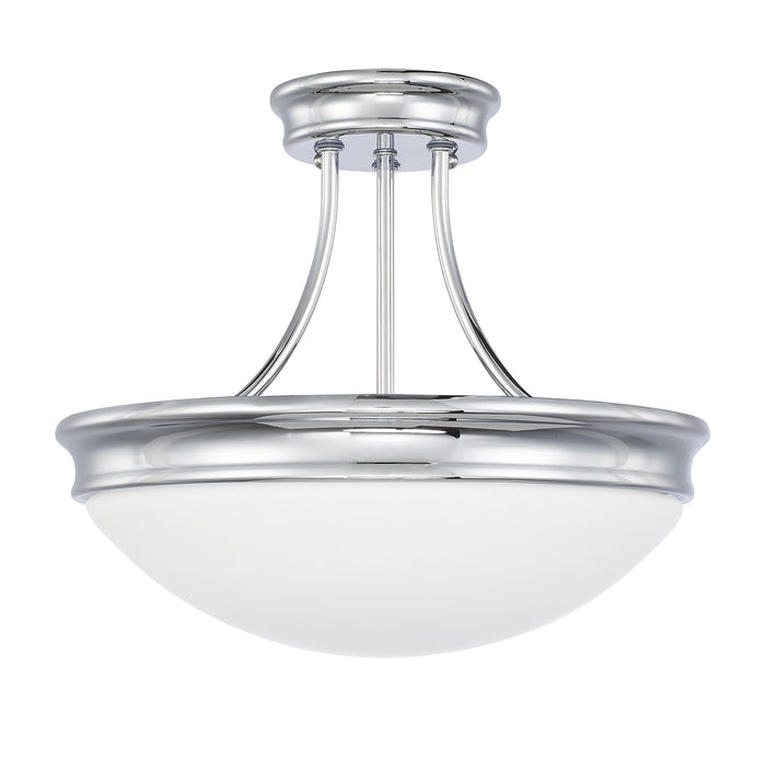 3 Light Ceiling Fixture in Chrome