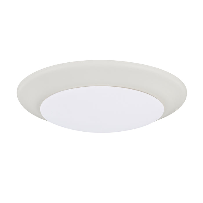 Simon LED Flush Mount in White