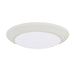 Simon LED Flush Mount in White