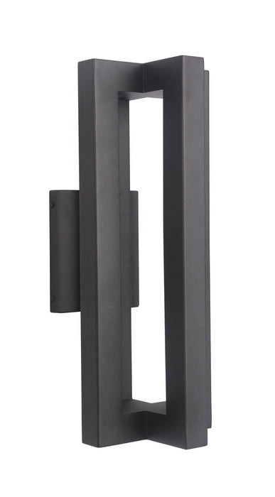 Kai 3-Light Wall Lantern in Textured Matte Black