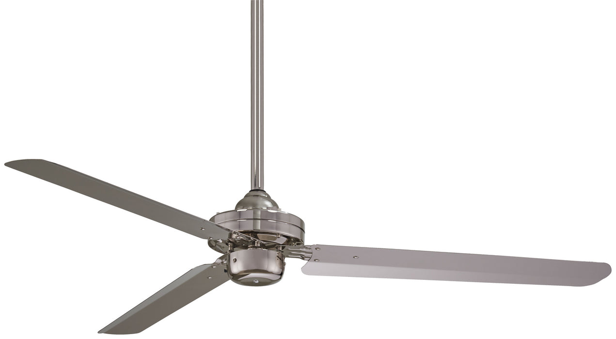 Steal 54" Ceiling Fan in Brushed Nickel