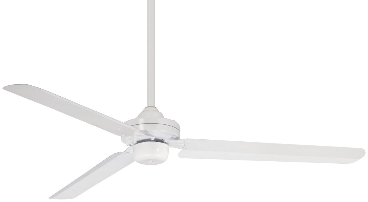 Steal 54" Ceiling Fan in Flat White