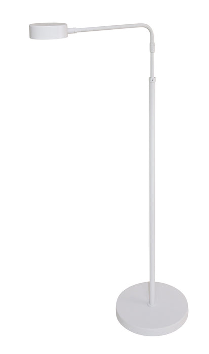 Generation Adjustable LED Floor Lamp in White