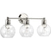 Hansford 3-Light Bath & Vanity Lighting in Polished Nickel